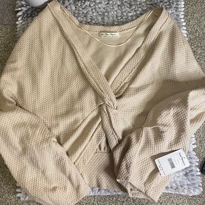 Free People Crop Sweater